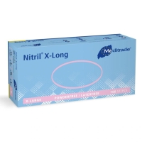 Meditrade Nitril x-long Untersuchungshandschuhe latexfrei la