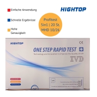 HighTop Combo 5in1 Antigen Profi-Schnelltest Covid-19, RSV, 