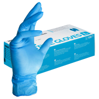 Kingfa Medical Nitril Handschuhe blau puderfrei Grö&szl