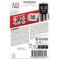 Energizer Alkaline V23GA MN21 A23 2er Blister 2