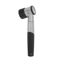 HEINE mini 3000 Dermatoskop - Batteriegriff - LED-Beleuchtun