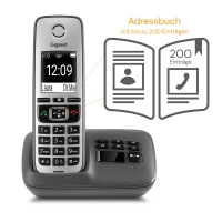 Gigaset Family A Duo - 2 schnurlose Telefone mit Anrufbeantw