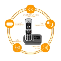 Gigaset Family A Duo - 2 schnurlose Telefone mit Anrufbeantw
