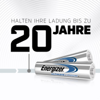 Energizer Ultimate Lithium AA Mignon FR6 L91 1,5V 10er Pack 
