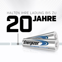 Energizer Ultimate Lithium AA Mignon FR6 L91 1,5V 4er Bliste