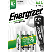 Energizer Universal AAA Micro HR03 500mA gallery