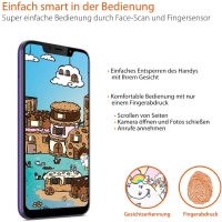 Gigaset GS195 Pummeleinhorn Smartphone (2 GB RAM + 32 GB, 40