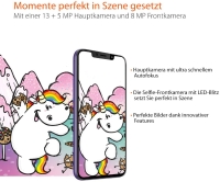 Gigaset GS195 Pummeleinhorn Smartphone (2 GB RAM + 32 GB, 40