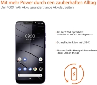 Gigaset GS195 Pummeleinhorn Smartphone (2 GB RAM + 32 GB, 40