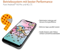 Gigaset GS195 Pummeleinhorn Smartphone (2 GB RAM + 32 GB, 40