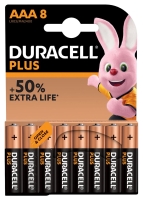 Duracell Plus AAA Mikro Alkaline-Batteri gallery