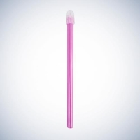 Speichelsauger pink mit Kappe, biegsam gallery