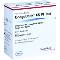 Roche CoaguChek XS PT | 2 x 24 Teststrei gallery