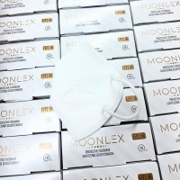 MOONLEX FFP2-Maske 5-lagig CE2890 einzeln foliert | schwarz 