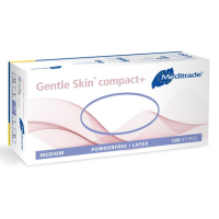 Meditrade Gentle Skin compact+ Latex-Einweghandschuhe | vers